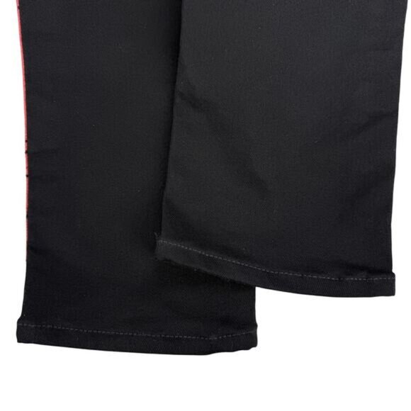 POLO Ralph Lauren The Tompkin Skinny Red Tuxedo Stripe Jean Size 29 - Picture 9 of 10